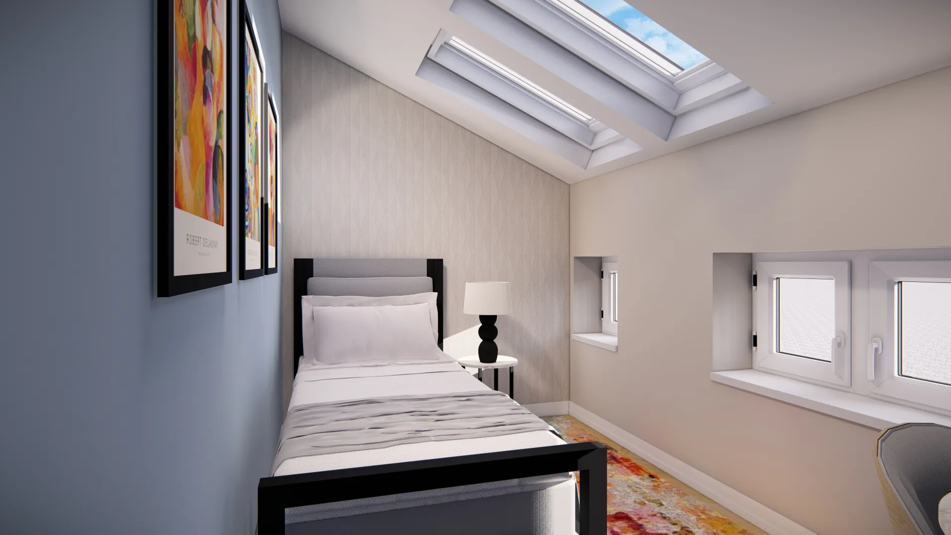 Attic Triple Room with Kitchenette — Youngmann House
