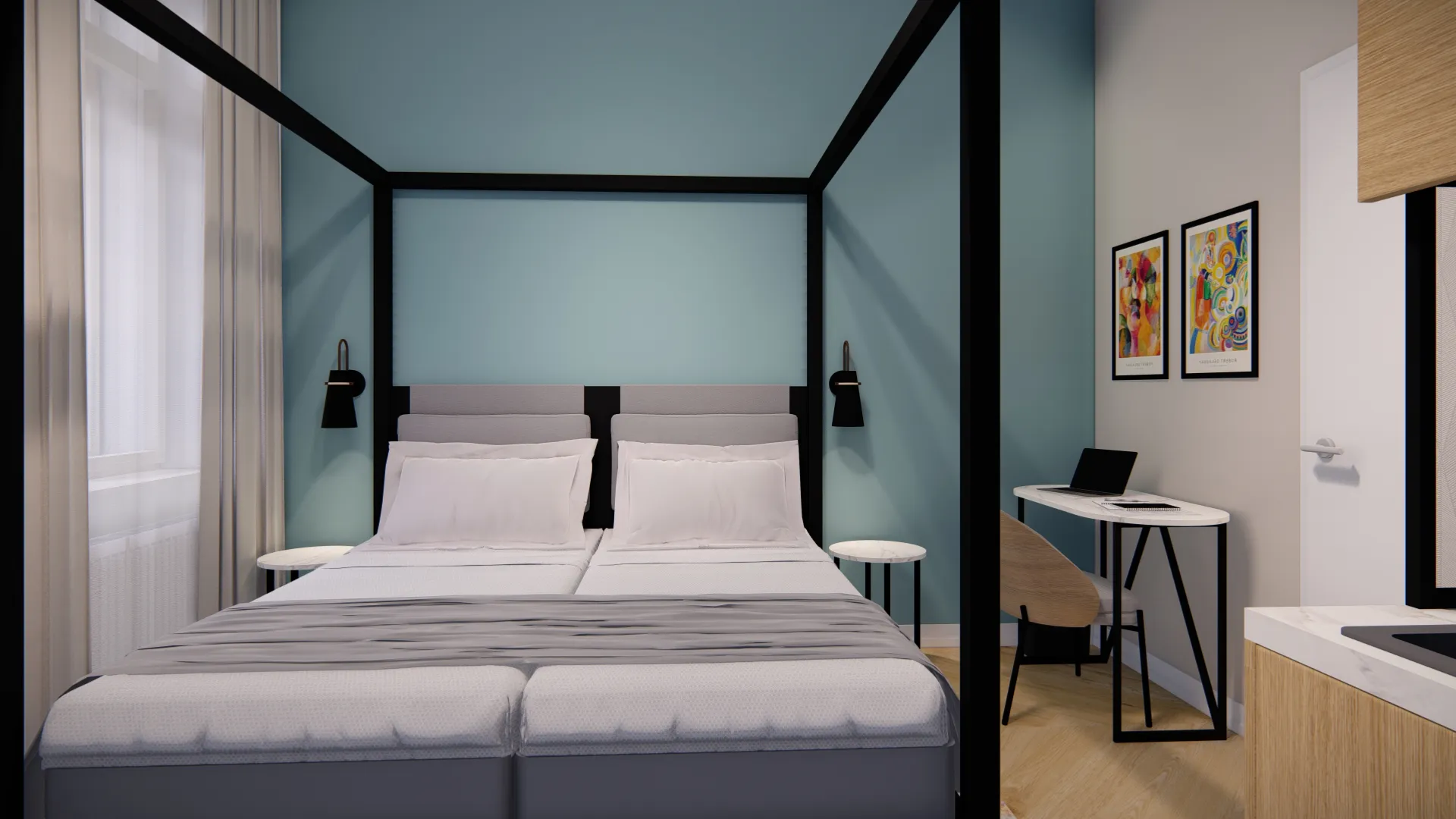 Deluxe Double Room with Alcove — Youngmann House