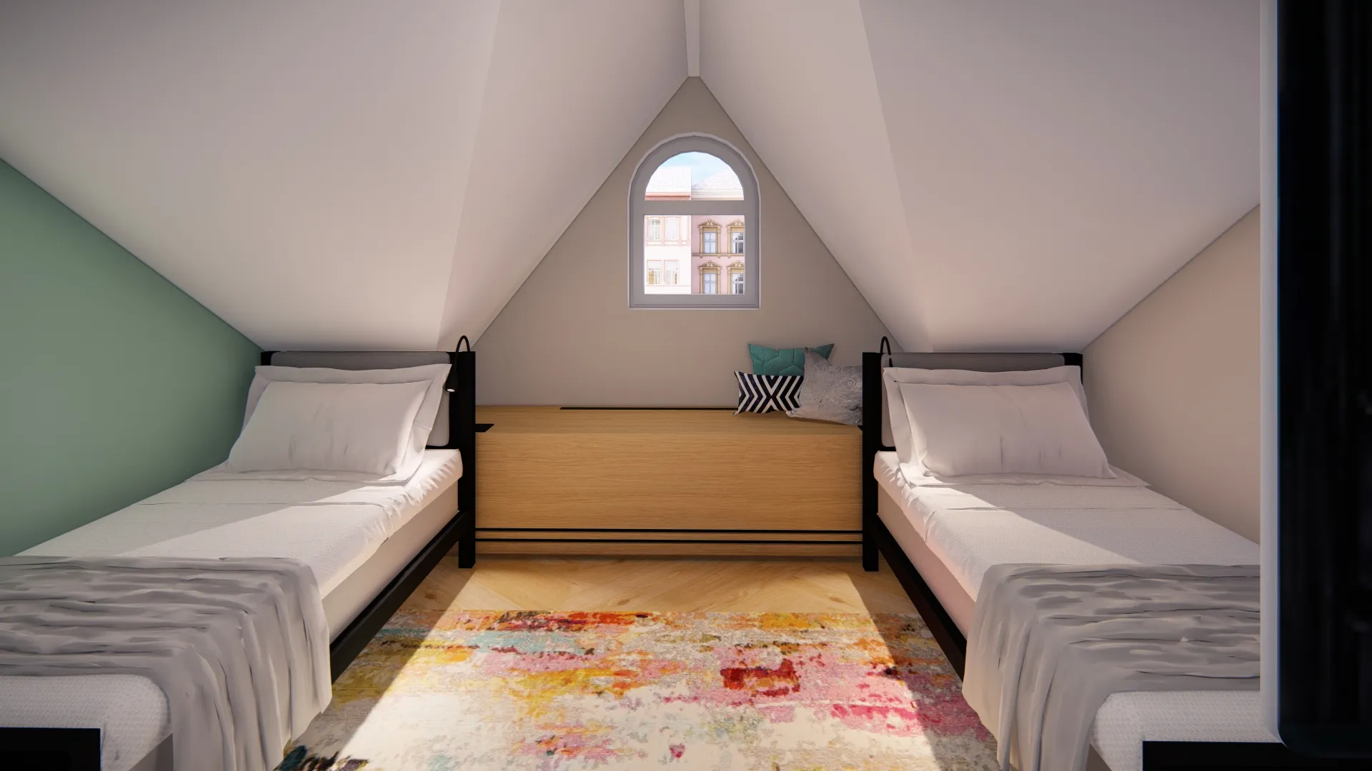Standard Attic Double/Twin Room — Youngmann House