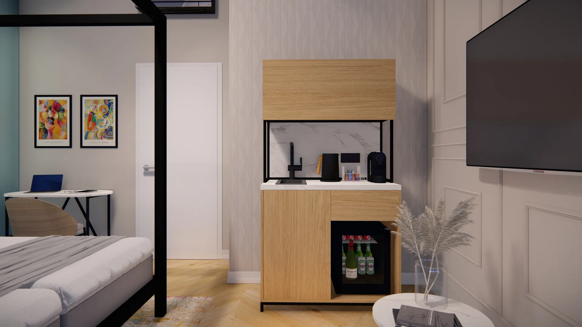Superior Double Room with Kitchenette — Youngmann House