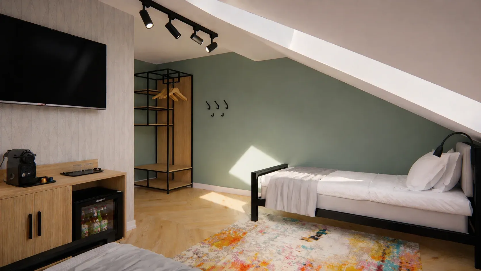 Attic Twin Room — Youngmann House