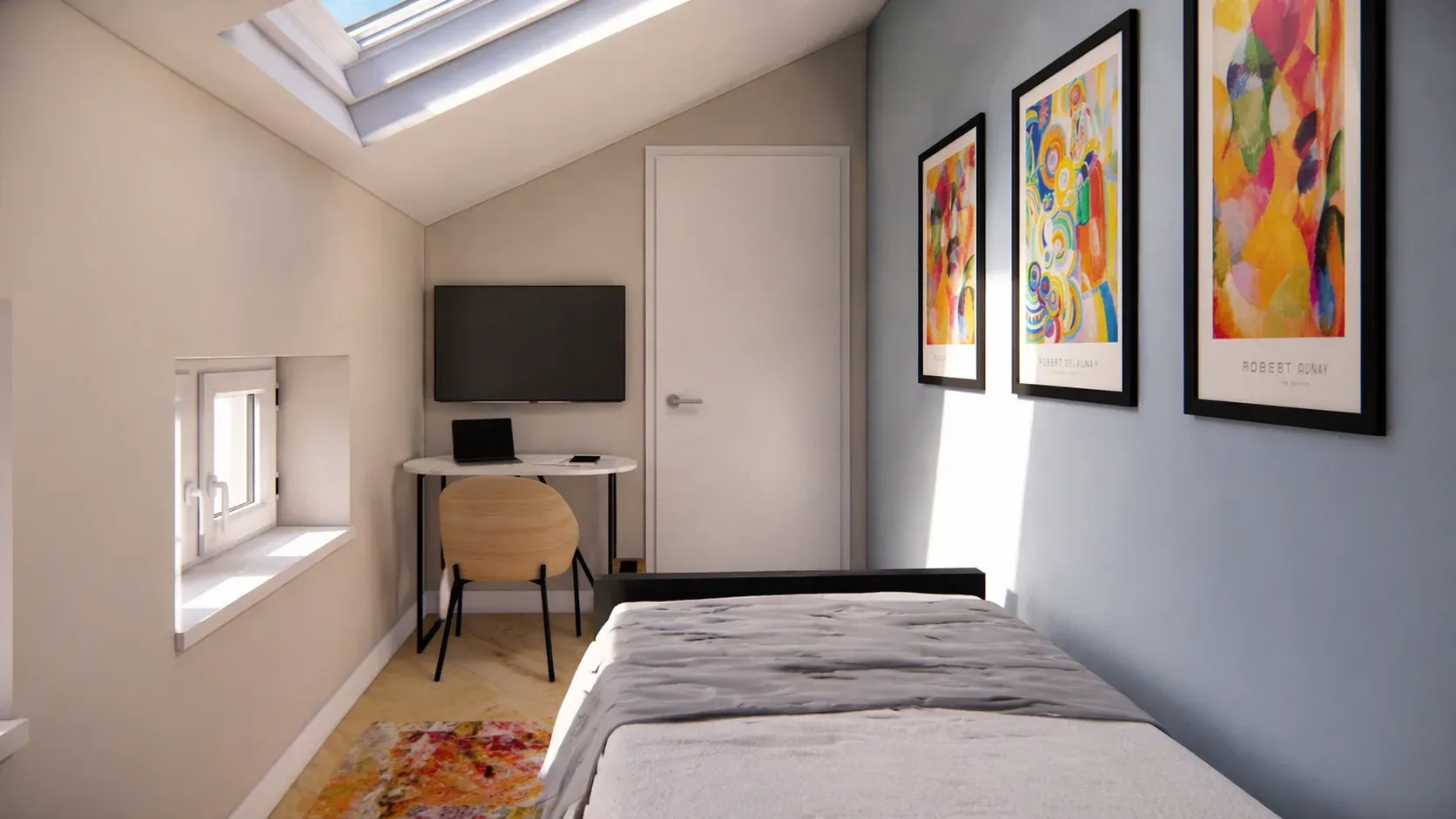 Attic Apartment with Kitchenette — Fotka 5